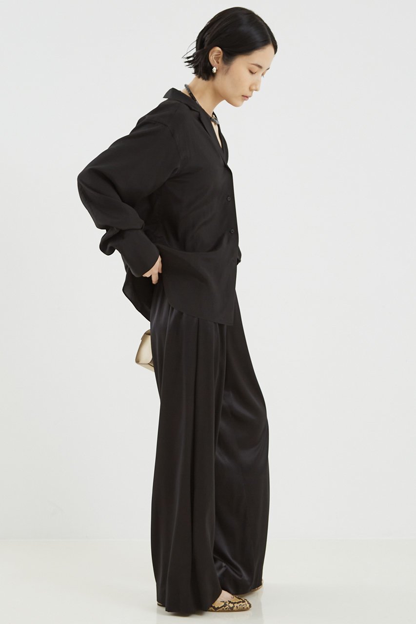 【ザ ストア バイ シー/THE STORE by C】のウォッシャブルシルクパンツ 人気、トレンドファッション・服の通販 founy(ファニー) ファッション Fashion レディースファッション Fashion for Women パンツ Pants & Trousers シルク Silk, 100% Silk トレンド Trend, Trending Now バランス Balance, Style Balance ボトム Bottoms, Lower Wear エレガント 上品 Elegant 夏 Summer other-4|ID: prp329100003850268 ipo3291000000032787772