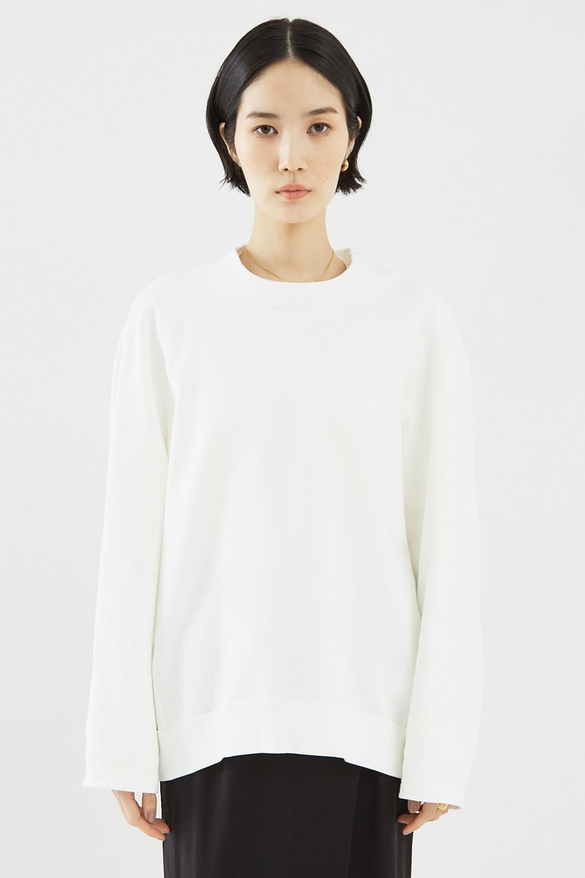 【ザ ストア バイ シー/THE STORE by C】のスリットスウェット 人気、トレンドファッション・服の通販 founy(ファニー) 　ファッション　Fashion　レディースファッション　WOMEN　トップス・カットソー　Tops/Tshirt　シャツ/ブラウス　Shirts/Blouses　パーカ　Sweats　ロング / Tシャツ　T-Shirts　スウェット　Sweat　カットソー　Cut and Sewn　インナー　Inner　スウェット　Sweat　ベーシック　Basic　other-3|ID: prp329100003850269 ipo3291000000031382266