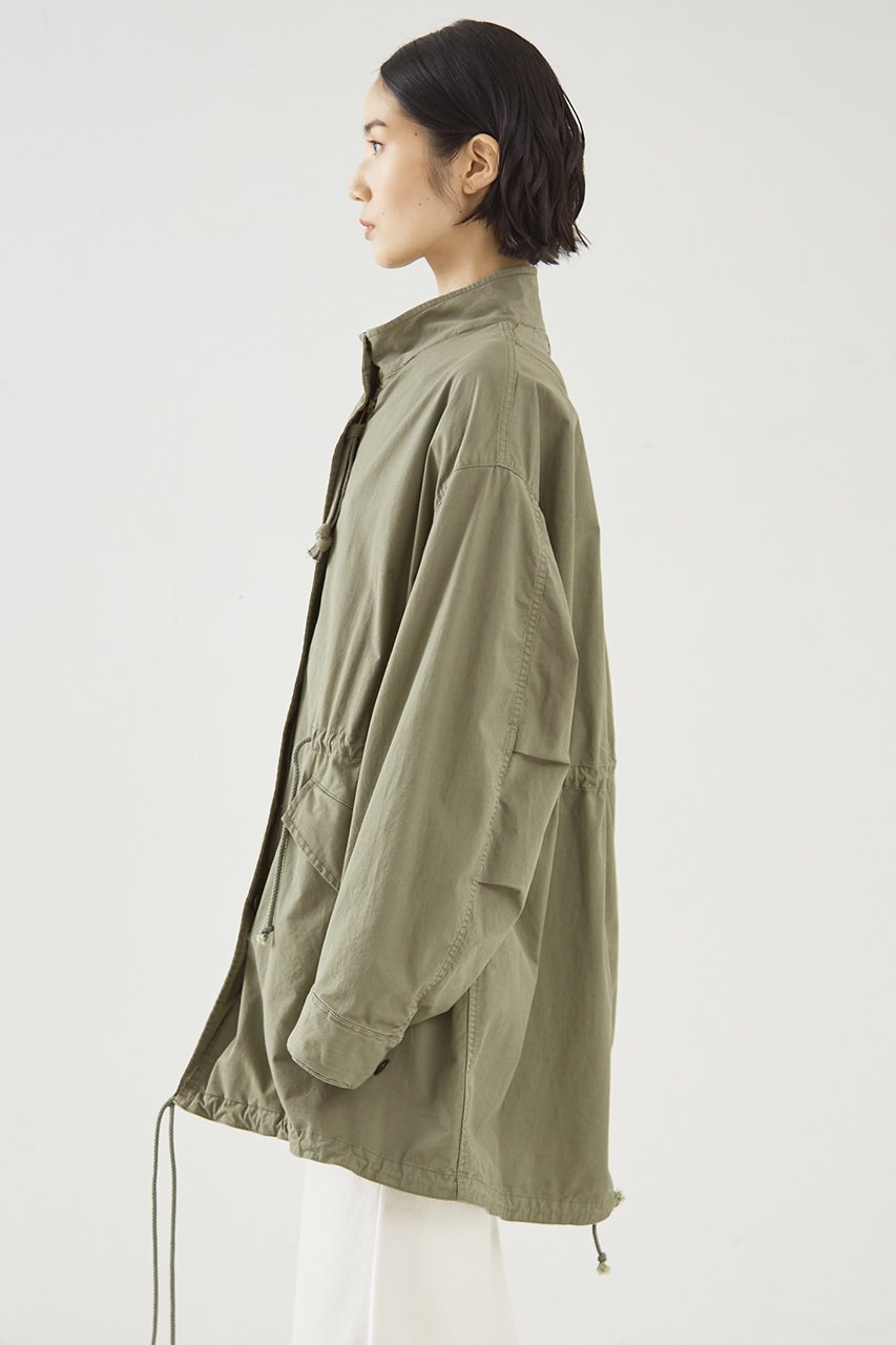 【ザ ストア バイ シー/THE STORE by C】の製品染メミリタリーコート 人気、トレンドファッション・服の通販 founy(ファニー) 　ファッション　Fashion　レディースファッション　Ladies' Fashion Online　アウター　Coat Outerwear　コート　Coats　ジャケット　Jackets　ジャケット　Jacket　ミリタリー　Military　再入荷　Restock/Back In Stock/Re Arrival　other-4|ID: prp329100003850272 ipo3291000000031382282