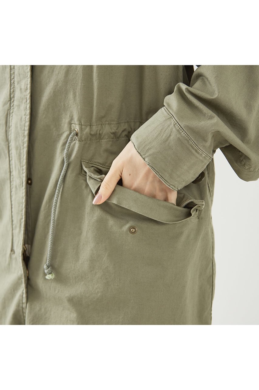 【ザ ストア バイ シー/THE STORE by C】の製品染メミリタリーコート 人気、トレンドファッション・服の通販 founy(ファニー) 　ファッション　Fashion　レディースファッション　Ladies' Fashion Online　アウター　Coat Outerwear　コート　Coats　ジャケット　Jackets　ジャケット　Jacket　ミリタリー　Military　再入荷　Restock/Back In Stock/Re Arrival　other-7|ID: prp329100003850272 ipo3291000000031382288