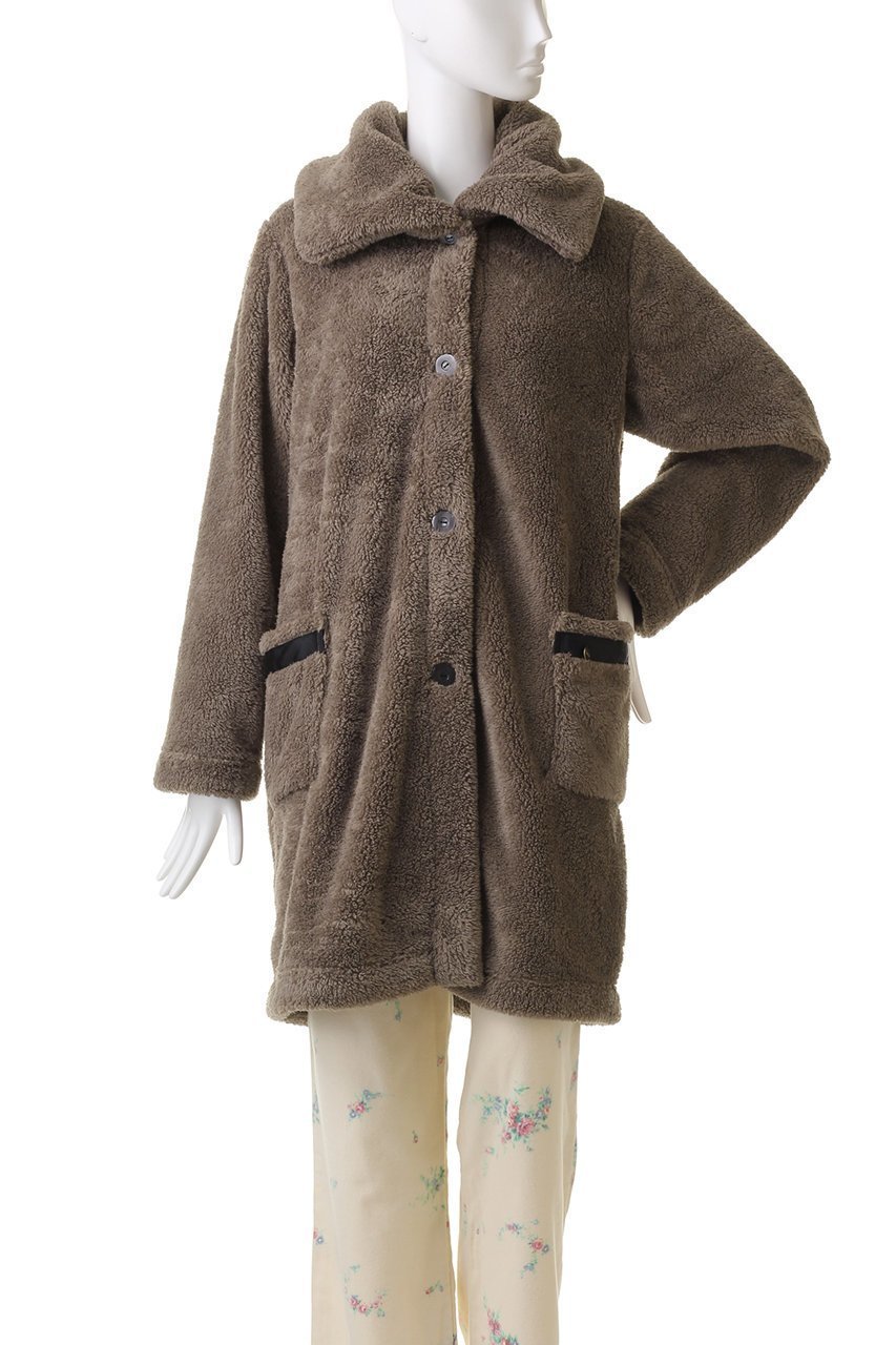 【イクコ/IKUKO】のシープボア ガウン 人気、トレンドファッション・服の通販 founy(ファニー) 　ファッション　Fashion　レディースファッション　Fashion for Women　ガウン　Gown, Robe　パジャマ　Pajamas, Sleepwear　other-2|ID: prp329100003850273 ipo3291000000032835223