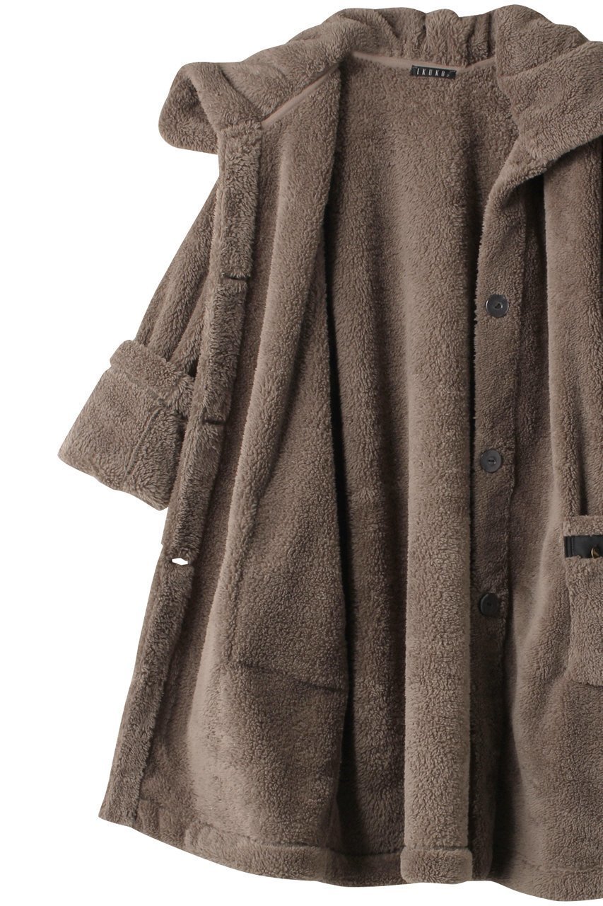 【イクコ/IKUKO】のシープボア ガウン 人気、トレンドファッション・服の通販 founy(ファニー) 　ファッション　Fashion　レディースファッション　Fashion for Women　ガウン　Gown, Robe　パジャマ　Pajamas, Sleepwear　other-6|ID: prp329100003850273 ipo3291000000032835227