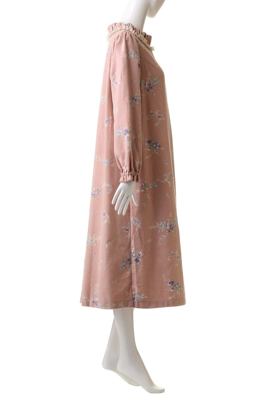 【イクコ/IKUKO】の綾ネル花柄プリント ネグリジェ 人気、トレンドファッション・服の通販 founy(ファニー) 　ファッション　Fashion　レディースファッション　Fashion for Women　お家時間・ステイホーム　Stay Home / At Home　パジャマ　Pajamas, Sleepwear　プリント　Print, Printed Pattern　レース　Lace, Lace Fabric　other-3|ID: prp329100003850275 ipo3291000000032835244