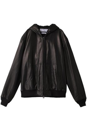 【シシ/sisii】 【受注生産】【UNISEX】レザー パーカージャケット人気、トレンドファッション・服の通販 founy(ファニー) ファッション Fashion レディースファッション Fashion for Women アウター Coat / Outerwear Collection レディースジャケット・軽アウター Jackets ブルゾンジャケット・スポーティアウター Blouson Jackets ユニセックス Unisex, Genderless ジャケット Jacket, Outerwear パーカー Hoodie, Parka ブルゾン Blouson, Bomber Jacket リラックス Relax, Relaxed Fit 定番 Standard, Basic Item 春 Spring 防寒 Cold Protection, Winter-Ready |ID:prp329100003851200