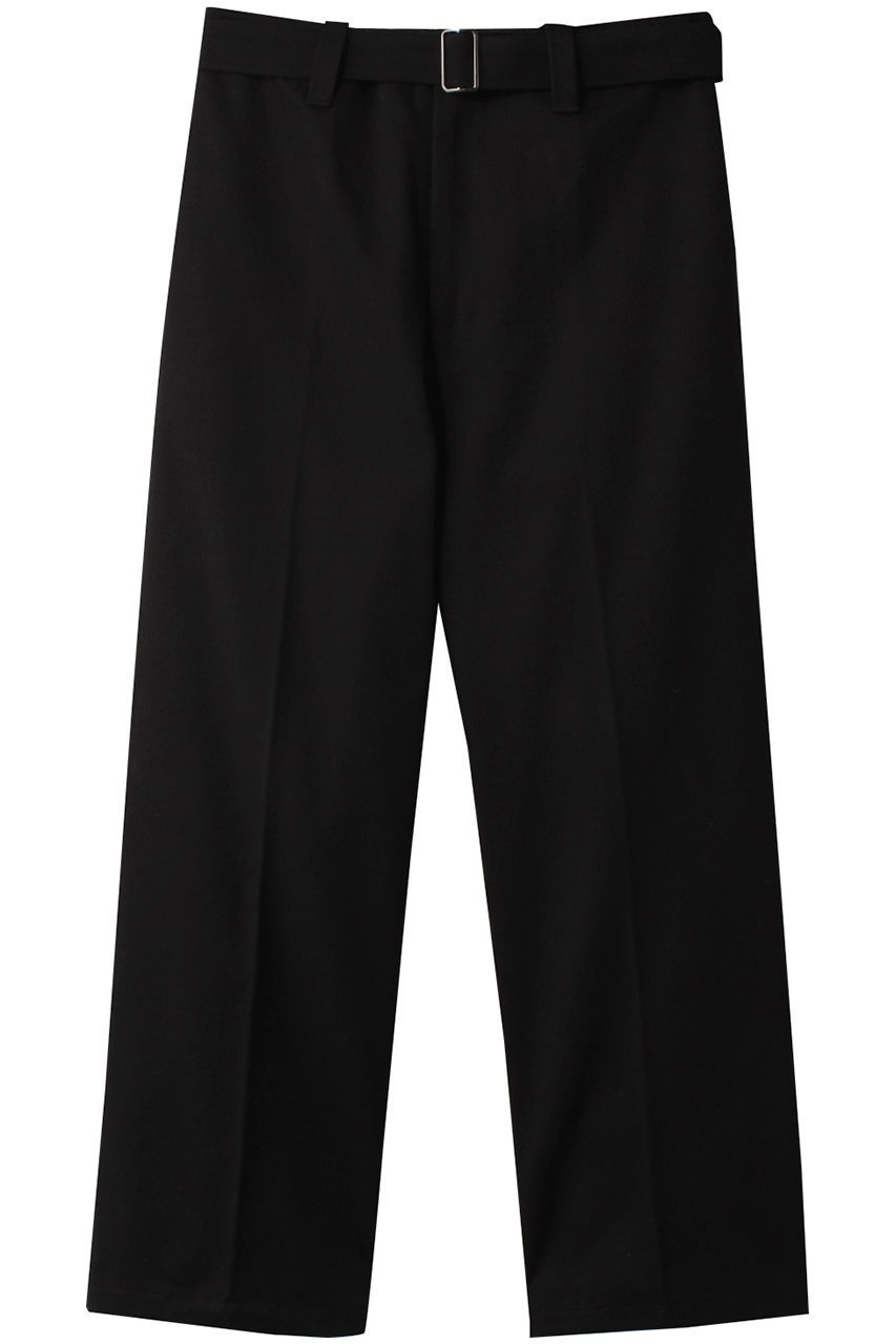【シシ/sisii】の【UNISEX】WIDE PANTS インテリア・キッズ・メンズ・レディースファッション・服の通販 founy(ファニー) 　ファッション　Fashion　レディースファッション　Fashion for Women　パンツ　Pants & Trousers　ユニセックス　Unisex, Genderless　おすすめ　Recommended / Our Picks　インナー　Innerwear　クロップド　Cropped, Short Length　プリーツ　Pleats, Pleated　ワイド　Wide, Wide Fit　ワーク　Workwear, Utility Style　再入荷　Restock / Back in Stock　防寒　Cold Protection, Winter-Ready　ブラック|ID: prp329100003851201 ipo3291000000032703171