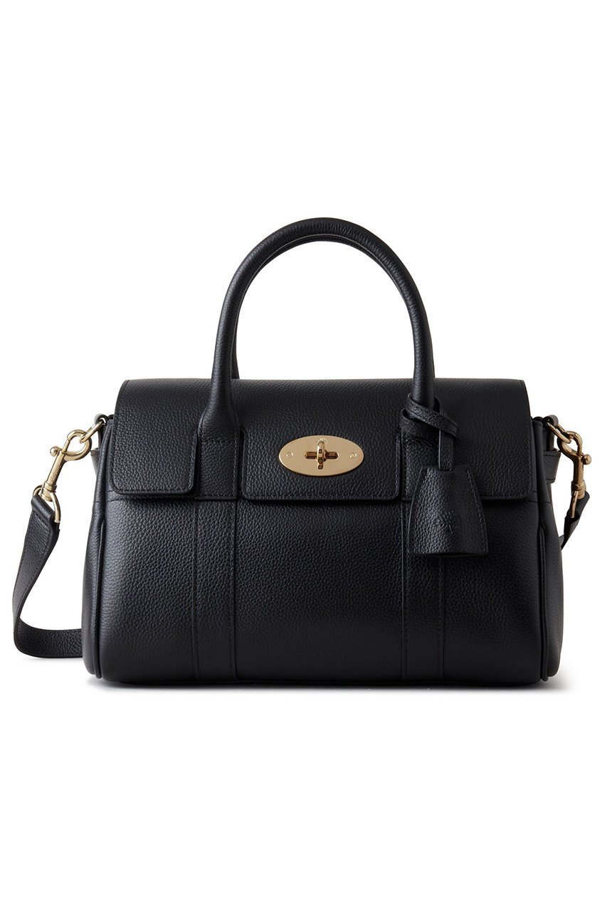 【マルベリー/Mulberry】のSMALL BAYSWATER SATCHEL(SMALL CLASSIC GRAIN) インテリア・キッズ・メンズ・レディースファッション・服の通販 founy(ファニー) 　ファッション　Fashion　レディースファッション　Fashion for Women　バッグ　Bags　2025年　2025　2025-2026秋冬・A/W　Autumn/Winter 2025–26 AW25–26　ウォーター　Water　コンパクト　Compact, Small Size　ジップ　Zip, Zipper　チャーム　Charm, Pendant　ラップ　Wrap, Wrap Design　A/W・秋冬　Autumn/Winter　ブラック|ID: prp329100003851219 ipo3291000000032798126