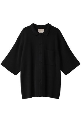 【ヨーク/YOKE】の【UNISEX】リブニット シャツ 人気、トレンドファッション・服の通販 founy(ファニー) ファッション Fashion レディースファッション Fashion for Women トップス・カットソー Cut & Sew Tops ニット Knit Tops & Sweaters シャツ・ブラウス・オフィスカジュアル Elegant Blouses & Button-Ups カジュアルプルオーバー・ニットトップス Pullovers & Knit Tops / Casual Pullovers ユニセックス Unisex, Genderless なめらか Smooth, Silky Texture シンプル Simple, Minimal ドレープ Drape, Draping Fabric リブニット Rib Knit, Ribbed Knit エレガント 上品 Elegant |ID:prp329100003851226