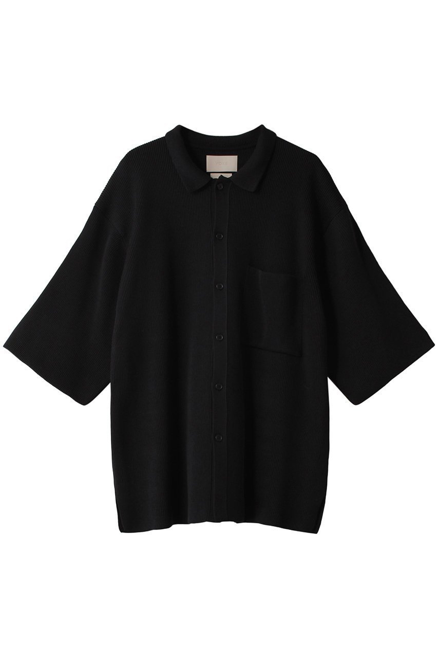 【ヨーク/YOKE】の【UNISEX】リブニット シャツ 大人の最旬トレンドファッション＆コーディネート founy(ファウニー) 　ファッション　Fashion　レディースファッション　Fashion for Women　トップス・カットソー　Cut & Sew Tops　ニット　Knit Tops & Sweaters　シャツ・ブラウス・オフィスカジュアル　Elegant Blouses & Button-Ups　カジュアルプルオーバー・ニットトップス　Pullovers & Knit Tops / Casual Pullovers　ユニセックス　Unisex, Genderless　なめらか　Smooth, Silky Texture　シンプル　Simple, Minimal　ドレープ　Drape, Draping Fabric　リブニット　Rib Knit, Ribbed Knit　エレガント 上品　Elegant　 other-1|ID: prp329100003851226 ipo3291000000036593394