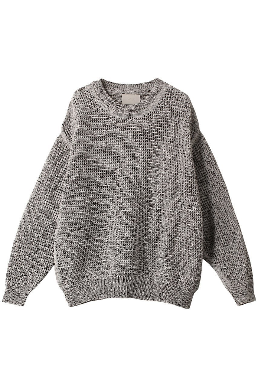 【ヨーク/YOKE / MEN】の【MEN】メッシュニット クルーネック セーター インテリア・キッズ・メンズ・レディースファッション・服の通販 founy(ファニー) 　ファッション　Fashion　メンズファッション　Fashion for Men　トップス・カットソー　Cut & Sew Tops　ニット・セーター / 定番トップス　Knit Tops & Sweaters　セーター　Sweater, Knitwear　トレンド　Trend, Trending Now　メッシュ　Mesh, Net Fabric　夏　Summer　春　Spring　S/S・春夏　SS, Spring/Summer, Warm Season　ホワイト|ID: prp329100003851227 ipo3291000000032950662