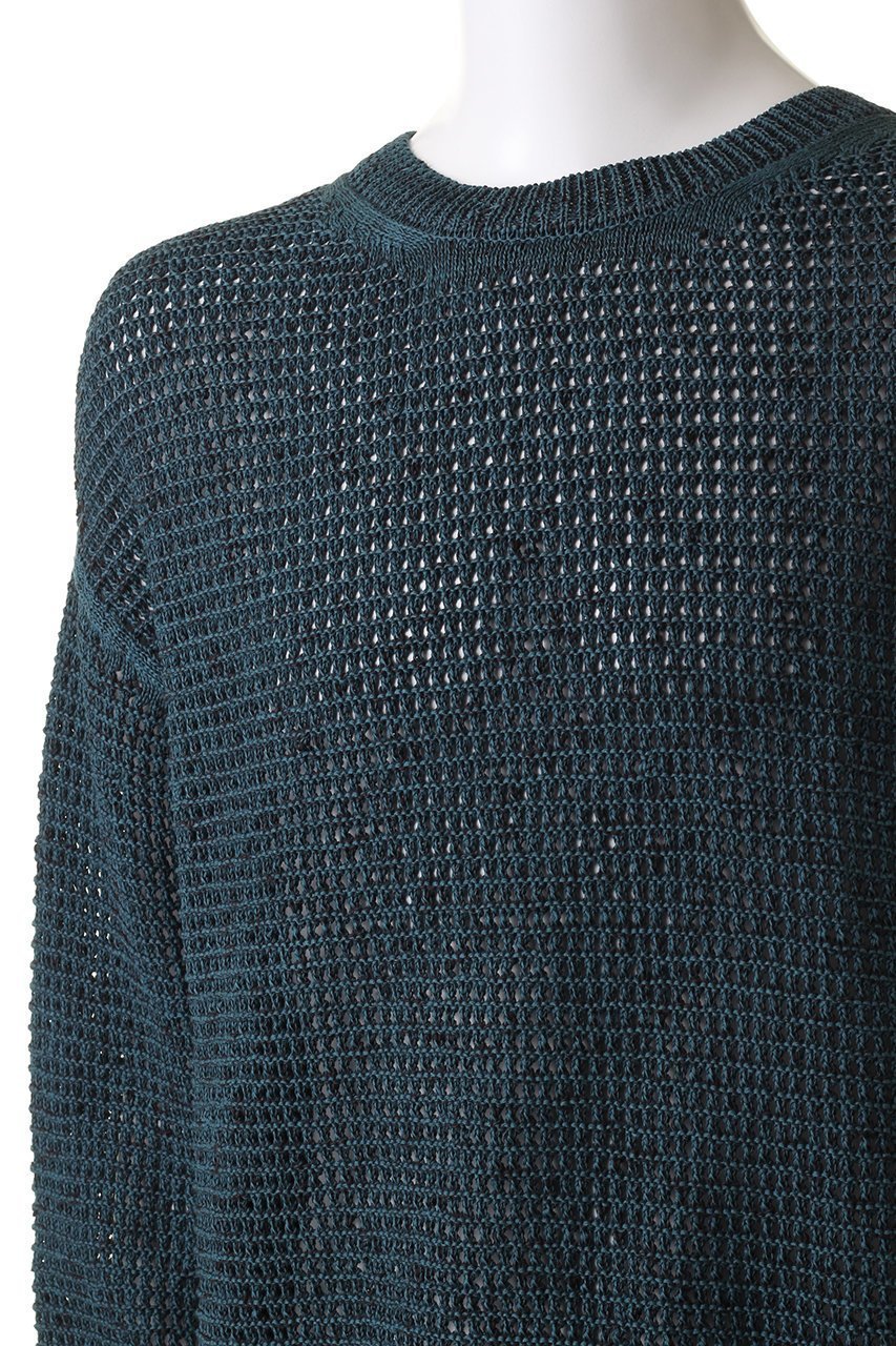 【ヨーク/YOKE】の【UNISEX】メッシュニット クルーネック セーター 人気、トレンドファッション・服の通販 founy(ファニー) 　ファッション　Fashion　レディースファッション　Fashion for Women　トップス・カットソー　Cut & Sew Tops　ニット　Knit Tops & Sweaters　カジュアルプルオーバー・ニットトップス　Pullovers & Knit Tops / Casual Pullovers　ユニセックス　Unisex, Genderless　セーター　Sweater, Knitwear　トレンド　Trend, Trending Now　メッシュ　Mesh, Net Fabric　夏　Summer　春　Spring　S/S・春夏　SS, Spring/Summer, Warm Season　other-5|ID: prp329100003851227 ipo3291000000035722510