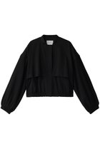 【マノフ/MANOF】のLAYERD COMBI BLOUSON/ブルゾン 人気、トレンドファッション・服の通販 founy(ファニー) ファッション Fashion レディースファッション WOMEN アウター Coat Outerwear ジャケット Jackets ブルゾン Blouson/Jackets インナー Inner コンビ Combination ジャケット Jacket フロント Front ブルゾン Blouson ベスト Vest ワーク Work thumbnail BLACK|ID: prp329100003852562 ipo3291000000029974499