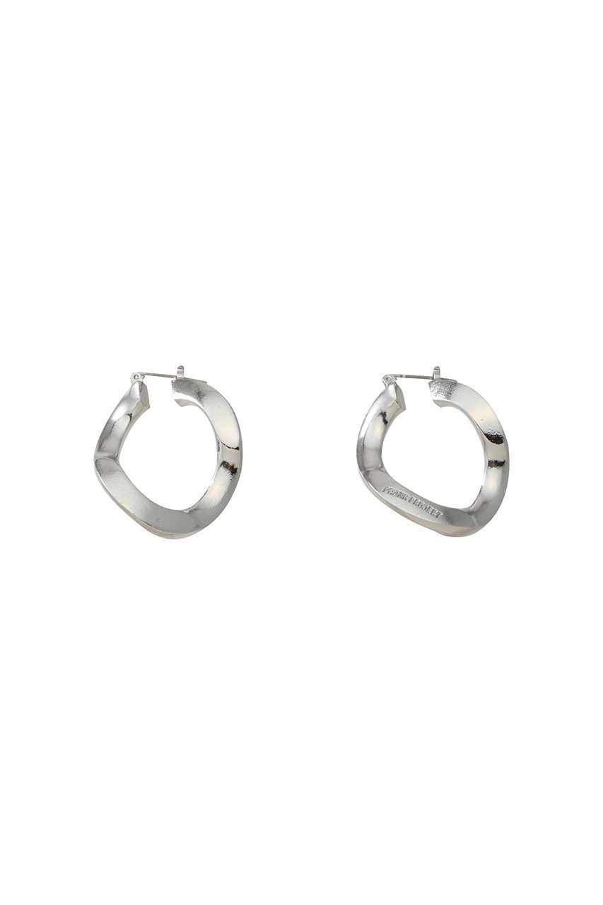 【プランク プロジェクト/PRANK PROJECT】のカーブチェーンピアス / Curve Chain Earrings インテリア・キッズ・メンズ・レディースファッション・服の通販 founy(ファニー) 　ファッション　Fashion　レディースファッション　Fashion for Women　ジュエリー　Jewelry　ファッションリング　Fashion Rings　イヤリング・フープ・ドロップタイプ　Hoop, Drop & Clip Earrings　イヤリング　Earrings　コーティング　Coating, Coated Finish　チェーン　Chain, Chain Strap　フープ　Hoop, Hoop Earrings　モチーフ　Motif, Design Theme　エレガント 上品　Elegant　SLV(シルバー)|ID: prp329100003852568 ipo3291000000035445958