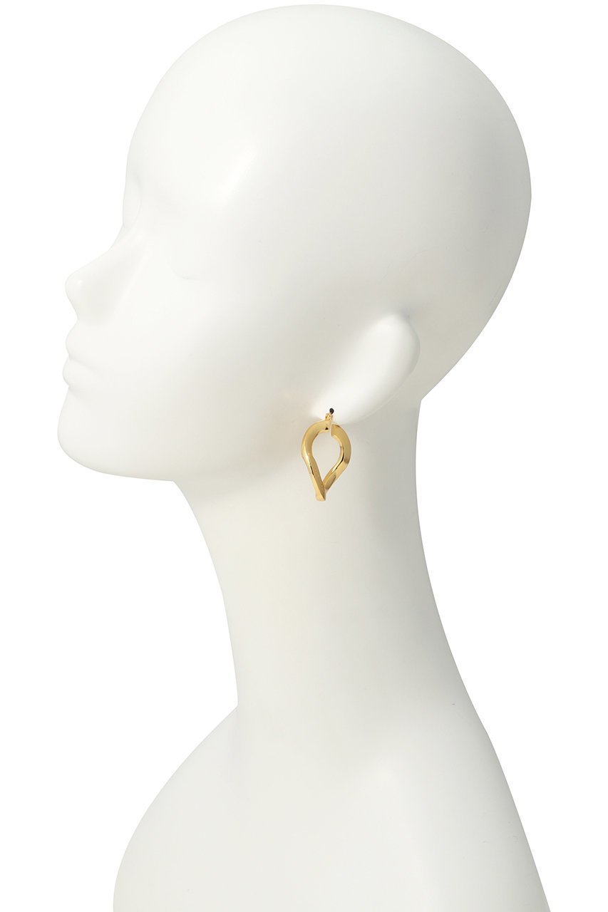 【プランク プロジェクト/PRANK PROJECT】のカーブチェーンピアス / Curve Chain Earrings 人気、トレンドファッション・服の通販 founy(ファニー) 　ファッション　Fashion　レディースファッション　Fashion for Women　ジュエリー　Jewelry　ファッションリング　Fashion Rings　イヤリング・フープ・ドロップタイプ　Hoop, Drop & Clip Earrings　イヤリング　Earrings　コーティング　Coating, Coated Finish　チェーン　Chain, Chain Strap　フープ　Hoop, Hoop Earrings　モチーフ　Motif, Design Theme　エレガント 上品　Elegant　other-2|ID: prp329100003852568 ipo3291000000035445959