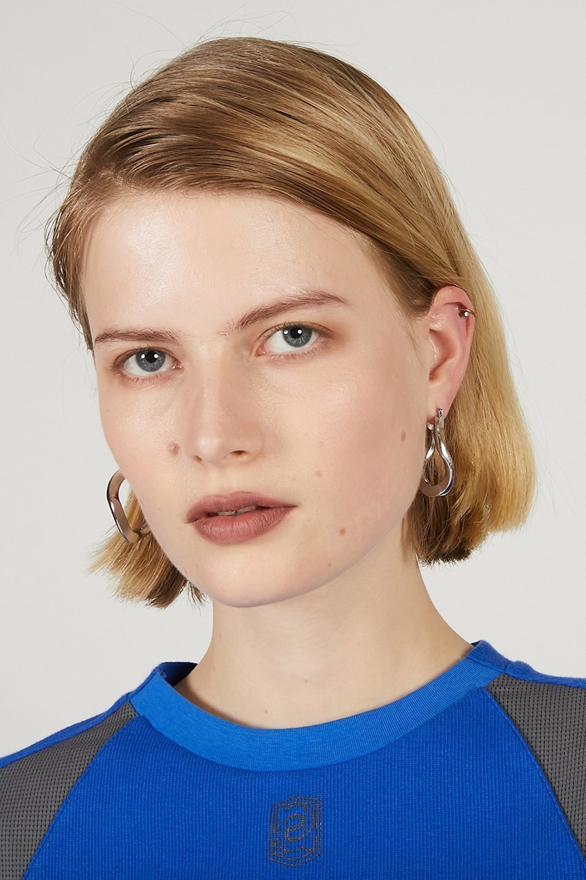 【プランク プロジェクト/PRANK PROJECT】のカーブチェーンピアス / Curve Chain Earrings 人気、トレンドファッション・服の通販 founy(ファニー) 　ファッション　Fashion　レディースファッション　Fashion for Women　ジュエリー　Jewelry　ファッションリング　Fashion Rings　イヤリング・フープ・ドロップタイプ　Hoop, Drop & Clip Earrings　イヤリング　Earrings　コーティング　Coating, Coated Finish　チェーン　Chain, Chain Strap　フープ　Hoop, Hoop Earrings　モチーフ　Motif, Design Theme　エレガント 上品　Elegant　other-4|ID: prp329100003852568 ipo3291000000035445961