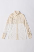 【プランク プロジェクト/PRANK PROJECT】のレーストリムシャツ / Lace Trim Shirt IVR(アイボリー)|ID:prp329100003852572