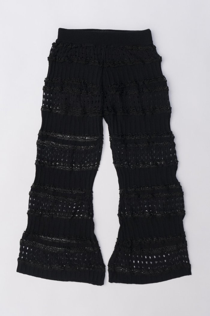 【プランク プロジェクト/PRANK PROJECT】のブークレレースニットパンツ / Boucle Lace Knit Pants インテリア・キッズ・メンズ・レディースファッション・服の通販 founy(ファニー) https://founy.com/ ファッション Fashion レディースファッション WOMEN パンツ Pants おすすめ Recommend カットソー Cut And Sew セットアップ Set Up チュニック Tunic ミックス Mix レース Race 夏 Summer |ID: prp329100003852575 ipo3291000000025347680