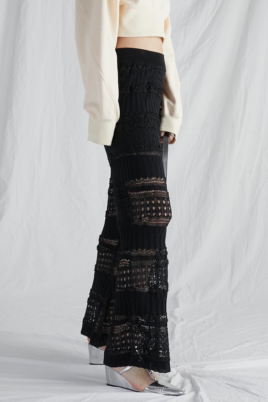 【プランク プロジェクト/PRANK PROJECT】のブークレレースニットパンツ / Boucle Lace Knit Pants 人気、トレンドファッション・服の通販 founy(ファニー) 　ファッション　Fashion　レディースファッション　Fashion for Women　パンツ　Pants & Trousers　おすすめ　Recommended / Our Picks　カットソー　Cut and Sewn Top　セットアップ　Set-Up, Coordinated Outfit　チュニック　Tunic, Long Top　ミックス　Mix, Mixed Style　レース　Lace, Lace Fabric　夏　Summer　other-3|ID: prp329100003852575 ipo3291000000035363474