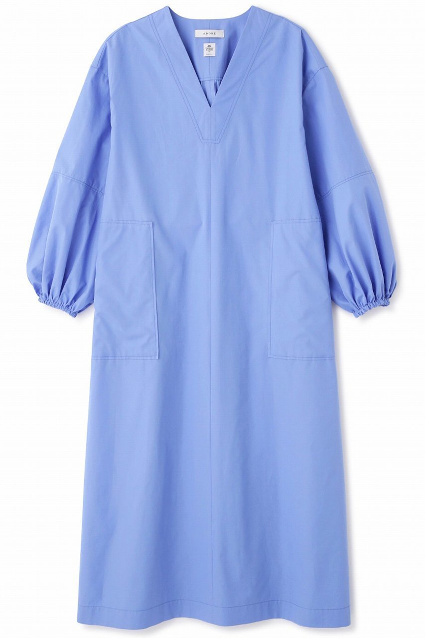 【アドーア/ADORE】のTHOMAS MASON CO ブロードワンピース 人気、トレンドファッション・服の通販 founy(ファニー) 　ファッション　Fashion　レディースファッション　Fashion for Women　ワンピース　Dresses　チュニック　Tunic Tops & Dresses　イタリア　Italy　ギャザー　Gathered, Ruffled　チュニック　Tunic, Long Top　ドレス　Dress, One-Piece　ブロード　Broadcloth, Fine Cotton　ヨーク　Yoke, Yoke Design　リラックス　Relax, Relaxed Fit　ロング　Long, Long-Length　再入荷　Restock / Back in Stock　 other-1|ID: prp329100003852596 ipo3291000000034989048