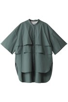 【アドーア/ADORE】のTHOMAS MASON CO ブロードブラウス 人気、トレンドファッション・服の通販 founy(ファニー) ファッション Fashion レディースファッション Fashion for Women トップス・カットソー Cut & Sew Tops シャツ・ブラウス・オフィスカジュアル Elegant Blouses & Button-Ups おすすめ Recommended / Our Picks イタリア Italy インナー Innerwear ショート Short, Short Length スリーブ Sleeve, Long Sleeve / Short Sleeve ブロード Broadcloth, Fine Cotton ロング Long, Long-Length thumbnail グリーン|ID: prp329100003852597 ipo3291000000032907497