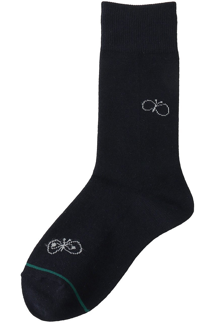 【ミナ ペルホネン/mina perhonen / KIDS】の【KIDS】choucho ソックス インテリア・キッズ・メンズ・レディースファッション・服の通販 founy(ファニー) 　ファッション　Fashion　キッズファッション　Fashion for Kids　シューズ　Shoes, Footwear　ソックス　Socks, Hosiery　春　Spring　ネイビー|ID: prp329100003855826 ipo3291000000036236062