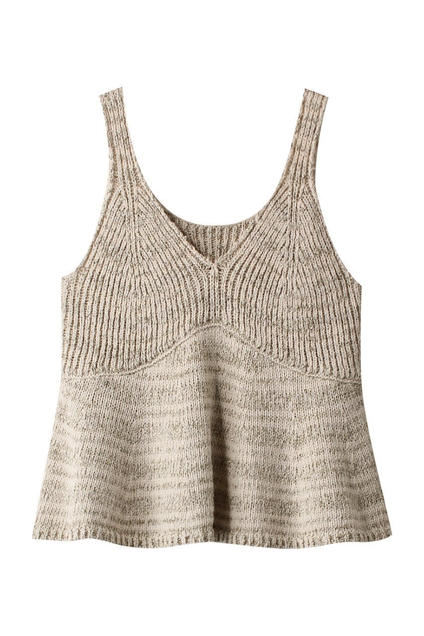 【カレンソロジー/Curensology】のリネンラメニットキャミ 人気、トレンドファッション・服の通販 founy(ファニー) ファッション Fashion レディースファッション Fashion for Women トップス・カットソー Cut & Sew Tops ニット Knit Tops & Sweaters キャミソール&ノースリーブ Camisoles & Sleeveless Tops シャツ・ブラウス・オフィスカジュアル Elegant Blouses & Button-Ups ロングTシャツ・Tシャツ Longline T-Shirts & Tees カットソー・ベーシックTシャツ Cut-and-Sewn Tops / Stretch Tees & Basics カットソー Cut and Sewn Top キャミソール Camisole, Spaghetti Strap Top タンク Tank Top, Sleeveless Top デコルテ Décolleté, Neckline フレア Flare, Flared リネン Linen, Linen Fabric エレガント 上品 Elegant other-2|ID: prp329100003855919 ipo3291000000032842893