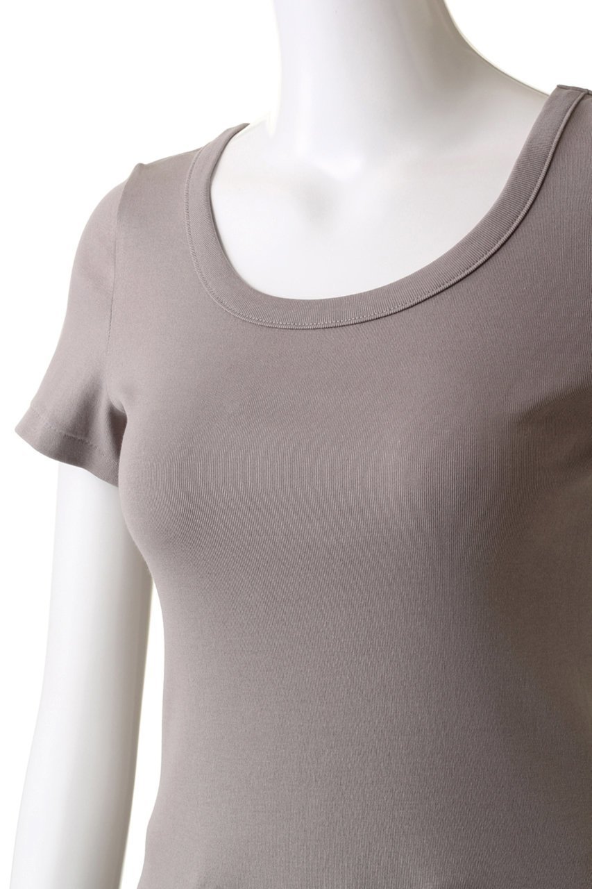 【マルティニーク/martinique】のESSENTIAL フライスTee 人気、トレンドファッション・服の通販 founy(ファニー) 　ファッション　Fashion　レディースファッション　Fashion for Women　トップス・カットソー　Cut & Sew Tops　シャツ・ブラウス・オフィスカジュアル　Elegant Blouses & Button-Ups　ロングTシャツ・Tシャツ　Longline T-Shirts & Tees　カットソー・ベーシックTシャツ　Cut-and-Sewn Tops / Stretch Tees & Basics　インナー　Innerwear　カットソー　Cut and Sewn Top　ショート　Short, Short Length　スリーブ　Sleeve, Long Sleeve / Short Sleeve　フィット　Fit, Slim Fit　別注　Limited Edition, Custom Order　定番　Standard, Basic Item　other-5|ID: prp329100003857482 ipo3291000000035792249