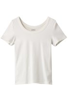 【マルティニーク/martinique】のESSENTIAL フライスTee 人気、トレンドファッション・服の通販 founy(ファニー) ファッション Fashion レディースファッション Fashion for Women トップス・カットソー Cut & Sew Tops シャツ・ブラウス・オフィスカジュアル Elegant Blouses & Button-Ups ロングTシャツ・Tシャツ Longline T-Shirts & Tees カットソー・ベーシックTシャツ Cut-and-Sewn Tops / Stretch Tees & Basics インナー Innerwear カットソー Cut and Sewn Top ショート Short, Short Length スリーブ Sleeve, Long Sleeve / Short Sleeve フィット Fit, Slim Fit 別注 Limited Edition, Custom Order 定番 Standard, Basic Item thumbnail ホワイト|ID: prp329100003857482 ipo3291000000036541949