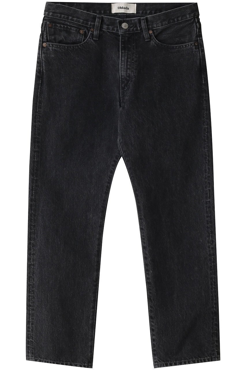 【オブラダ/Oblada】のサッギングジーンズ ブラック インテリア・キッズ・メンズ・レディースファッション・服の通販 founy(ファニー) 　ファッション　Fashion　レディースファッション　Fashion for Women　パンツ　Pants & Trousers　デニムパンツ・ジーンズ・美脚デニム　Denim Jeans & Pants　ジーンズ　Jeans, Denim Pants　スタイリッシュ　Stylish, Fashionable　ストレート　Straight, Straight Cut　デニム　Denim, Jeans Material　ロング　Long, Long-Length　ブラック|ID: prp329100003857548 ipo3291000000032827976