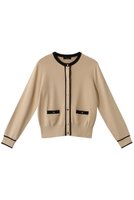 【アルアバイル/allureville】のハイショクポケットクルーCD A 人気、トレンドファッション・服の通販 founy(ファニー) ファッション Fashion レディースファッション Fashion for Women トップス・カットソー Cut & Sew Tops ニット Knit Tops & Sweaters カーディガン・羽織り Layered Style Cardigans カーディガン Cardigan, Knitwear ポケット Pocket, Pocket Detail メタル Metal, Metal Parts |ID:prp329100003857558