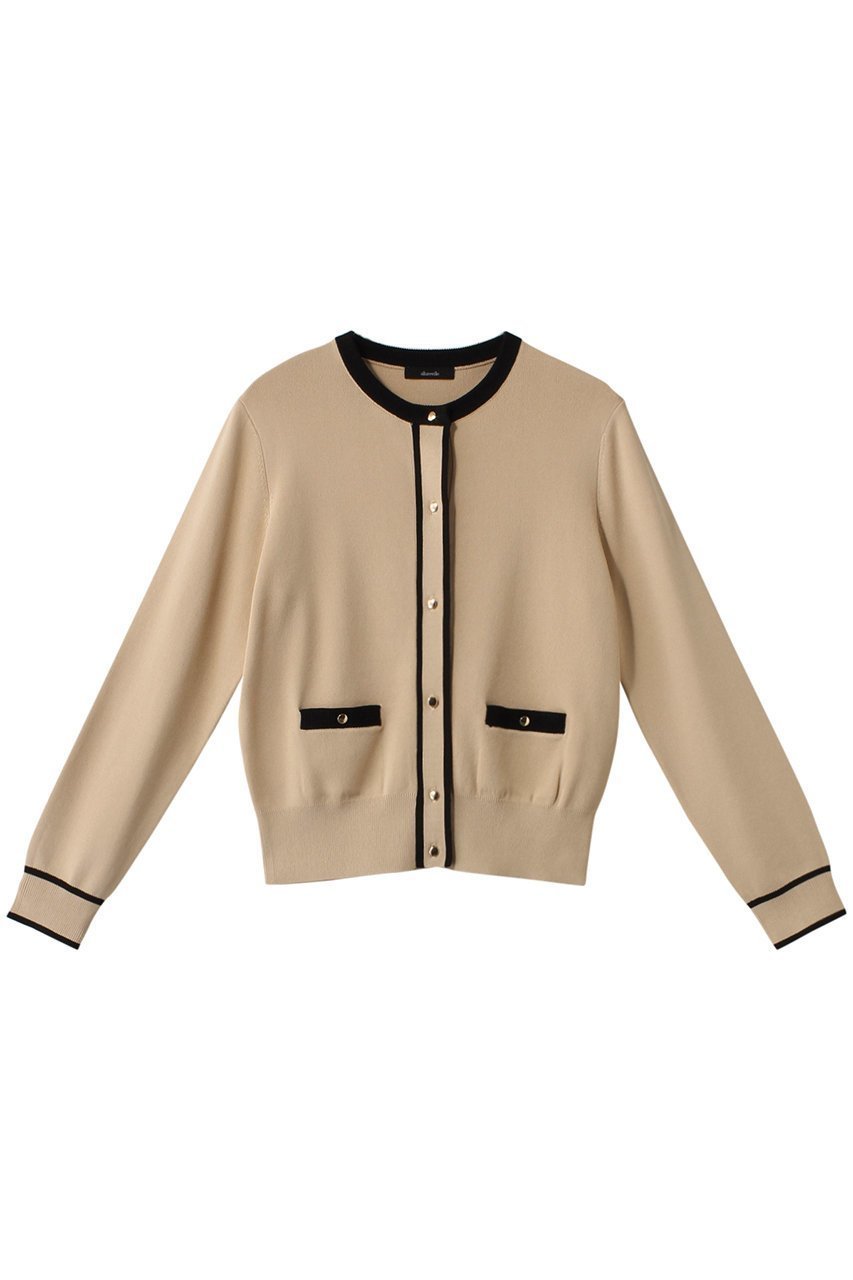 【アルアバイル/allureville】のハイショクポケットクルーCD A 人気、トレンドファッション・服の通販 founy(ファニー) ファッション Fashion レディースファッション Fashion for Women トップス・カットソー Cut & Sew Tops ニット Knit Tops & Sweaters カーディガン・羽織り Layered Style Cardigans カーディガン Cardigan, Knitwear ポケット Pocket, Pocket Detail メタル Metal, Metal Parts other-1|ID: prp329100003857558 ipo3291000000035962920