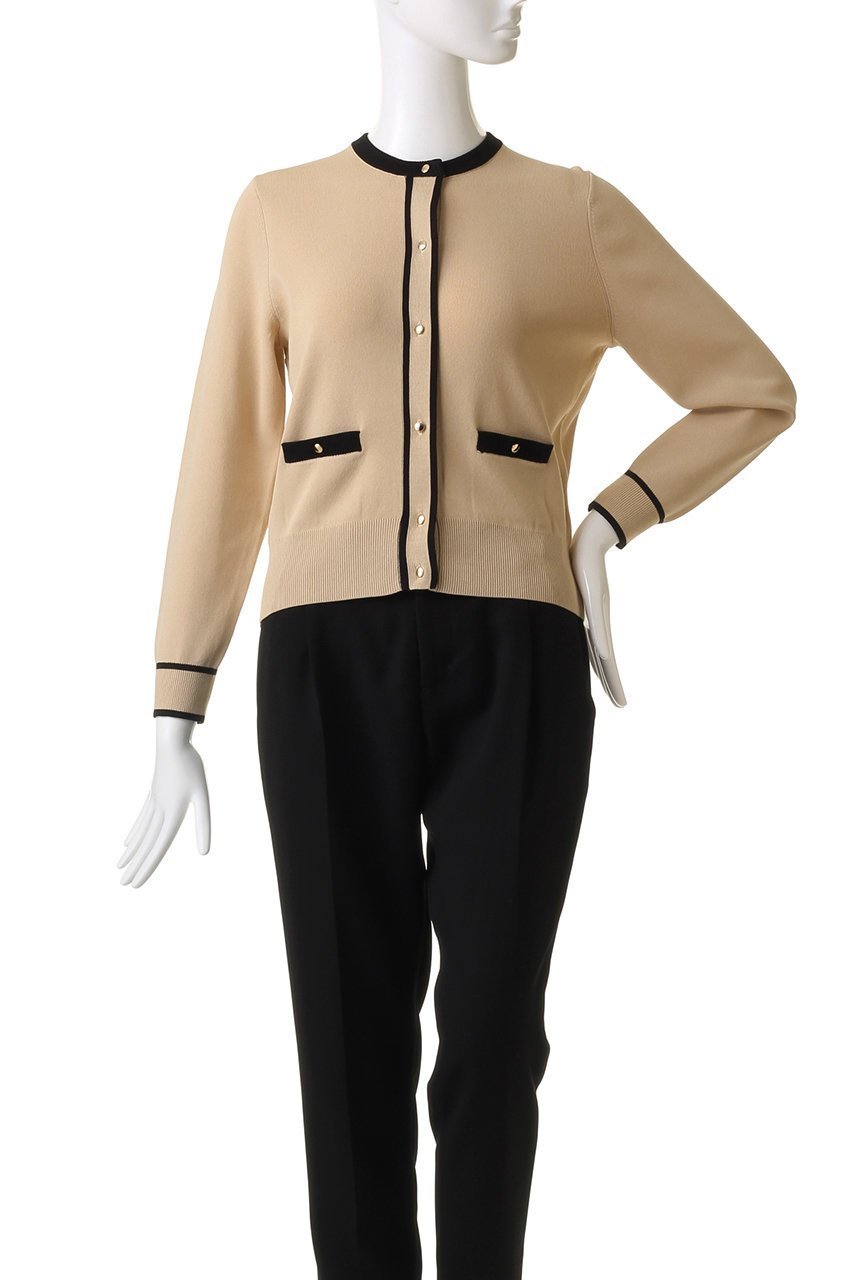 【アルアバイル/allureville】のハイショクポケットクルーCD A 人気、トレンドファッション・服の通販 founy(ファニー) ファッション Fashion レディースファッション Fashion for Women トップス・カットソー Cut & Sew Tops ニット Knit Tops & Sweaters カーディガン・羽織り Layered Style Cardigans カーディガン Cardigan, Knitwear ポケット Pocket, Pocket Detail メタル Metal, Metal Parts other-2|ID: prp329100003857558 ipo3291000000035962922