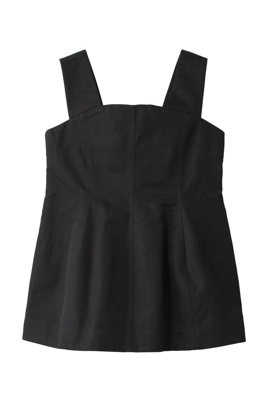 【デパリエ/DEPAREILLE】のコットンリネンツイルビスチェ インテリア・キッズ・メンズ・レディースファッション・服の通販 founy(ファニー) 　ファッション　Fashion　レディースファッション　Fashion for Women　トップス・カットソー　Cut & Sew Tops　キャミソール&ノースリーブ　Camisoles & Sleeveless Tops　シャツ・ブラウス・オフィスカジュアル　Elegant Blouses & Button-Ups　ビスチェ　Bustiers & Corset Tops / Layered Bustier Style　おすすめ　Recommended / Our Picks　シルク　Silk, 100% Silk　セットアップ　Set-Up, Coordinated Outfit　ツイル　Twist, Twisted Detail　ノースリーブ　Sleeveless, No-Sleeve　ビスチェ　Bustier, Corset Top　フォルム　Silhouette, Form　リネン　Linen, Linen Fabric　ワッシャー　Washer, Crinkled Finish　別注　Limited Edition, Custom Order　ブラック|ID: prp329100003857562 ipo3291000000035489098