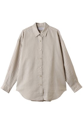 【エリオポール/heliopole】 the EDITOR シャツ人気、トレンドファッション・服の通販 founy(ファニー) ファッション Fashion レディースファッション Fashion for Women トップス・カットソー Cut & Sew Tops シャツ・ブラウス・オフィスカジュアル Elegant Blouses & Button-Ups おすすめ Recommended / Our Picks ストライプ Stripe, Striped Pattern スリーブ Sleeve, Long Sleeve / Short Sleeve ベーシック Basic, Essential ロング Long, Long-Length 定番 Standard, Basic Item 秋 Autumn |ID:prp329100003861842