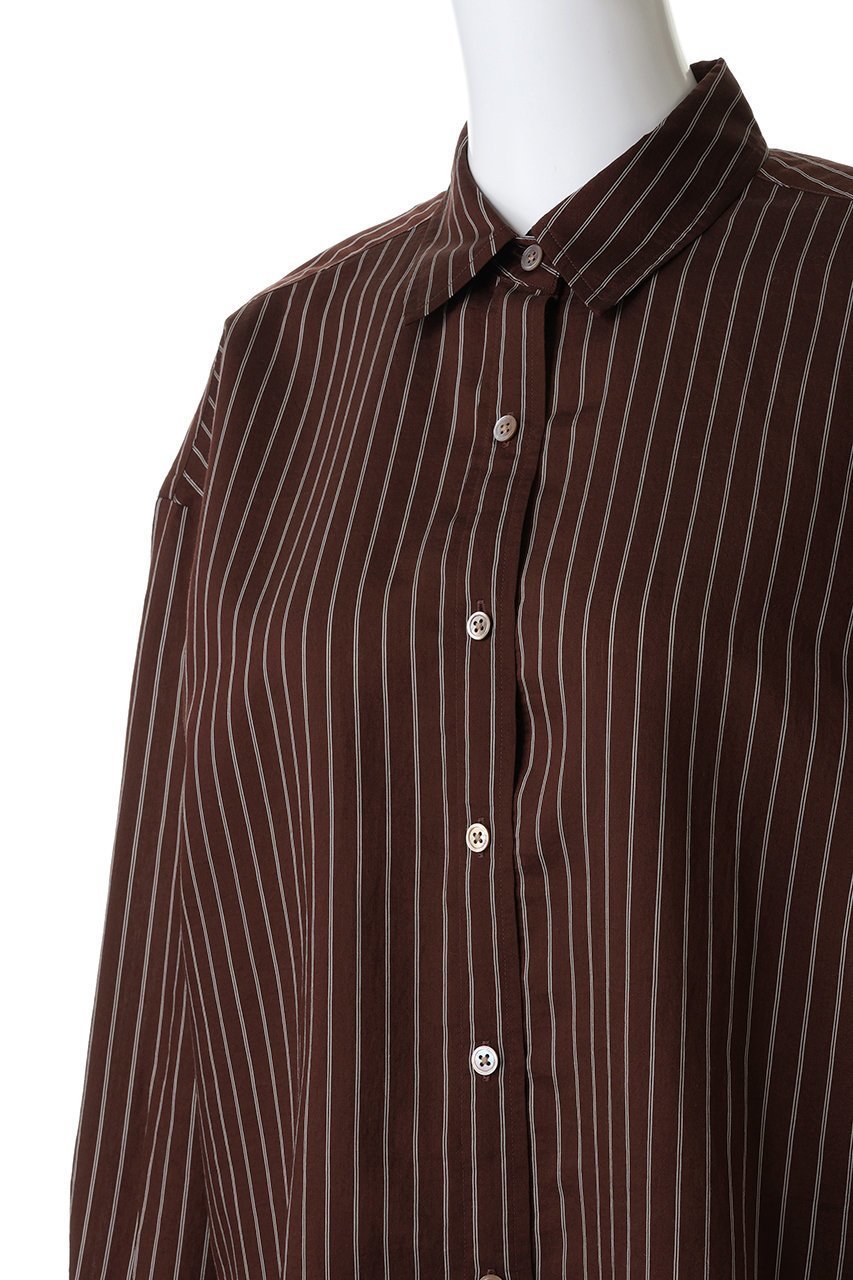 【エリオポール/heliopole】のthe EDITOR シャツ 人気、トレンドファッション・服の通販 founy(ファニー) 　ファッション　Fashion　レディースファッション　Fashion for Women　トップス・カットソー　Cut & Sew Tops　シャツ・ブラウス・オフィスカジュアル　Elegant Blouses & Button-Ups　おすすめ　Recommended / Our Picks　ストライプ　Stripe, Striped Pattern　スリーブ　Sleeve, Long Sleeve / Short Sleeve　ベーシック　Basic, Essential　ロング　Long, Long-Length　定番　Standard, Basic Item　秋　Autumn　other-5|ID: prp329100003861842 ipo3291000000035563641