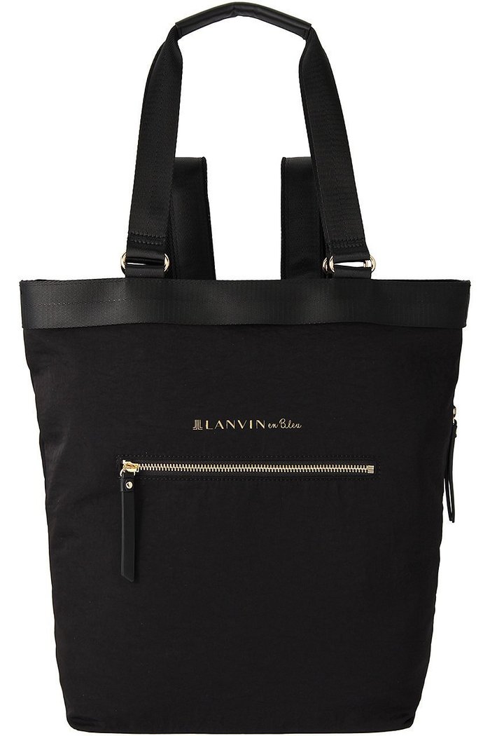 【ランバン オン ブルー/LANVIN en Bleu】のポリエステルトート型リュック インテリア・キッズ・メンズ・レディースファッション・服の通販 founy(ファニー) https://founy.com/ ファッション Fashion レディースファッション WOMEN バッグ Bag シンプル Simple ビジネス 仕事 通勤 Business ポケット Pocket リュック Ruck Sack |ID: prp329100003862775 ipo3291000000025419098