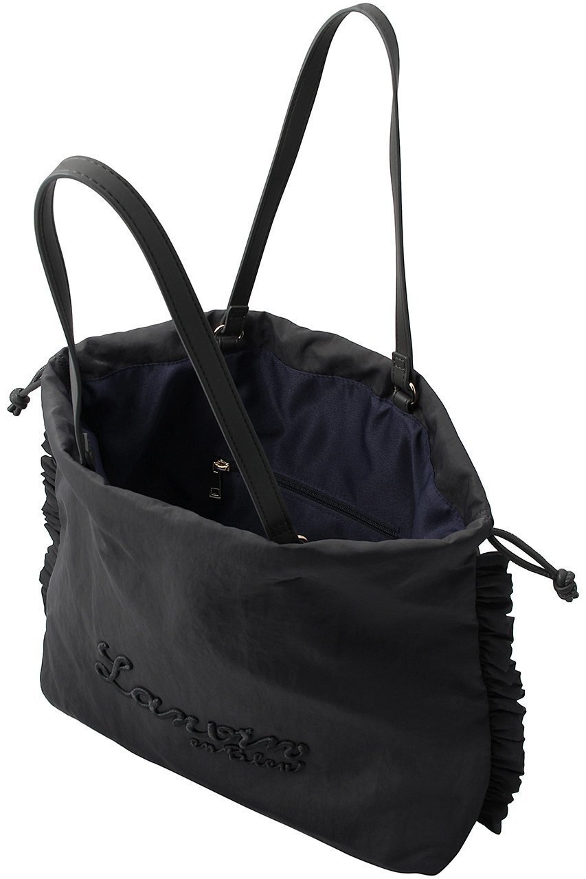【ランバン オン ブルー/LANVIN en Bleu】のナイロンドロストトートバッグ 人気、トレンドファッション・服の通販 founy(ファニー) 　ファッション　Fashion　レディースファッション　WOMEN　バッグ　Bag　フリル　Frills　ポケット　Pocket　巾着　Purse　ビジネス 仕事 通勤　Business　other-5|ID: prp329100003862776 ipo3291000000031380821