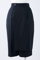 【エンフォルド/ENFOLD】のストレッチストライプ レイヤードハーフTR/トラウザー・パンツ 人気、トレンドファッション・服の通販 founy(ファニー) ファッション Fashion レディースファッション Ladies' Fashion Online パンツ Pants ハーフ / ショートパンツ Short Pants おすすめ Recommend ショート Short ストライプ Stripe ストレッチ Stretch タイツ Tights ハーフ Half ポケット Pocket ラップ Wrap ロング Long 再入荷 Restock/Back In Stock/Re Arrival |ID:prp329100003862782