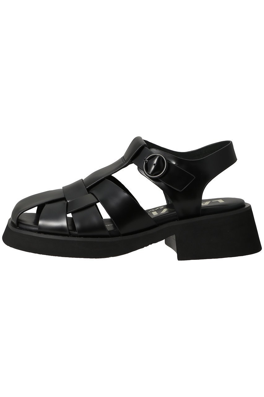 【ランバン オン ブルー/LANVIN en Bleu】のレザーグルカサンダル 人気、トレンドファッション・服の通販 founy(ファニー) 　ファッション　Fashion　レディースファッション　Fashion for Women　サンダル　Sandals, Summer Shoes　シルバー　Silver, Metallic Silver　ソックス　Socks, Hosiery　フィット　Fit, Slim Fit　夏　Summer　軽量　Lightweight, Ultra Light　other-3|ID: prp329100003862796 ipo3291000000036746021