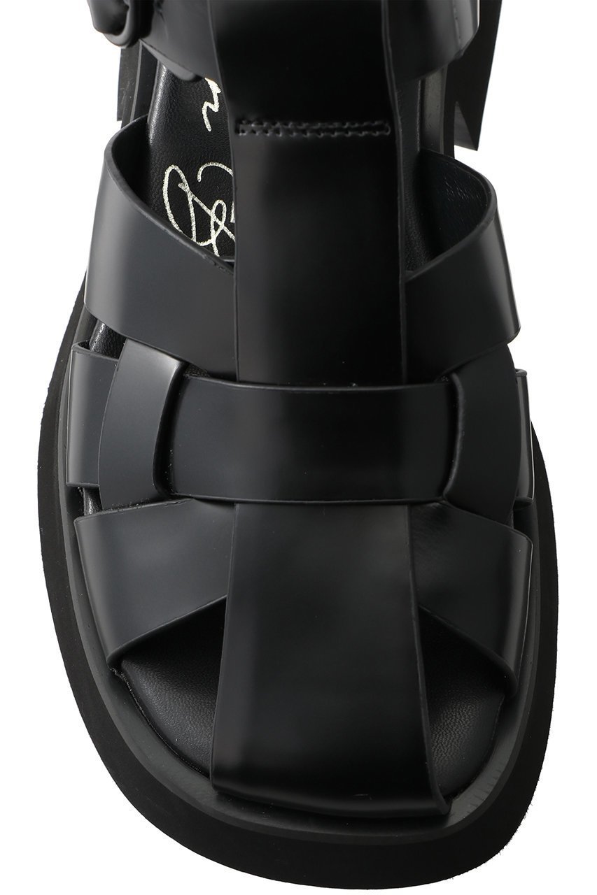 【ランバン オン ブルー/LANVIN en Bleu】のレザーグルカサンダル 人気、トレンドファッション・服の通販 founy(ファニー) 　ファッション　Fashion　レディースファッション　Fashion for Women　サンダル　Sandals, Summer Shoes　シルバー　Silver, Metallic Silver　ソックス　Socks, Hosiery　フィット　Fit, Slim Fit　夏　Summer　軽量　Lightweight, Ultra Light　other-5|ID: prp329100003862796 ipo3291000000036746023