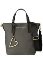 【ランバン オン ブルー/LANVIN en Bleu】のマルクハートカラビナ 小トートバッグ グレー|ID: prp329100003862797 ipo3291000000035105532