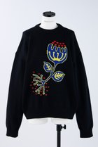 【ナゴンスタンス/nagonstans】のフラワーインターシャ P.O/プルオーバー 人気、トレンドファッション・服の通販 founy(ファニー) ファッション Fashion レディースファッション Fashion for Women トップス・カットソー Cut & Sew Tops ニット Knit Tops & Sweaters カジュアルプルオーバー・ニットトップス Pullovers & Knit Tops / Casual Pullovers チューブ Tube, Tube Top 春 Spring thumbnail Space|ID: prp329100003862816 ipo3291000000036758126