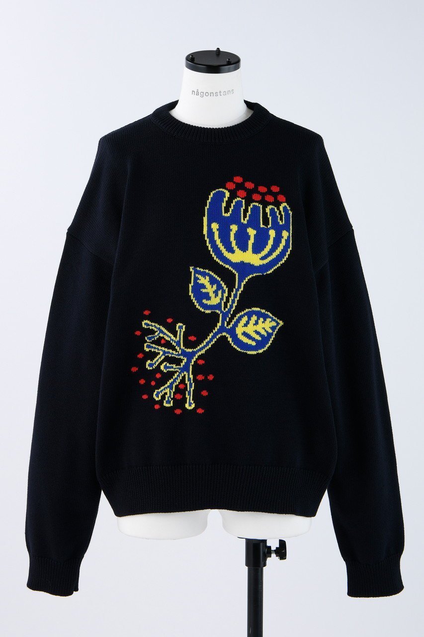 【ナゴンスタンス/nagonstans】のフラワーインターシャ P.O/プルオーバー インテリア・キッズ・メンズ・レディースファッション・服の通販 founy(ファニー) ファッション Fashion レディースファッション Fashion for Women トップス・カットソー Cut & Sew Tops ニット Knit Tops & Sweaters カジュアルプルオーバー・ニットトップス Pullovers & Knit Tops / Casual Pullovers チューブ Tube, Tube Top 春 Spring Space|ID: prp329100003862816 ipo3291000000036758126