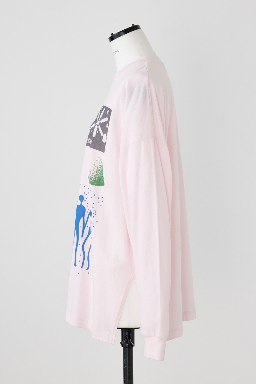 【ナゴンスタンス/nagonstans】のDrawing Diary P.O/プルオーバー 人気、トレンドファッション・服の通販 founy(ファニー) 　ファッション　Fashion　レディースファッション　Fashion for Women　トップス・カットソー　Cut & Sew Tops　シャツ・ブラウス・オフィスカジュアル　Elegant Blouses & Button-Ups　ロングTシャツ・Tシャツ　Longline T-Shirts & Tees　カジュアルプルオーバー・ニットトップス　Pullovers & Knit Tops / Casual Pullovers　カットソー・ベーシックTシャツ　Cut-and-Sewn Tops / Stretch Tees & Basics　スリーブ　Sleeve, Long Sleeve / Short Sleeve　プリント　Print, Printed Pattern　ロング　Long, Long-Length　春　Spring　other-2|ID: prp329100003862817 ipo3291000000032838427