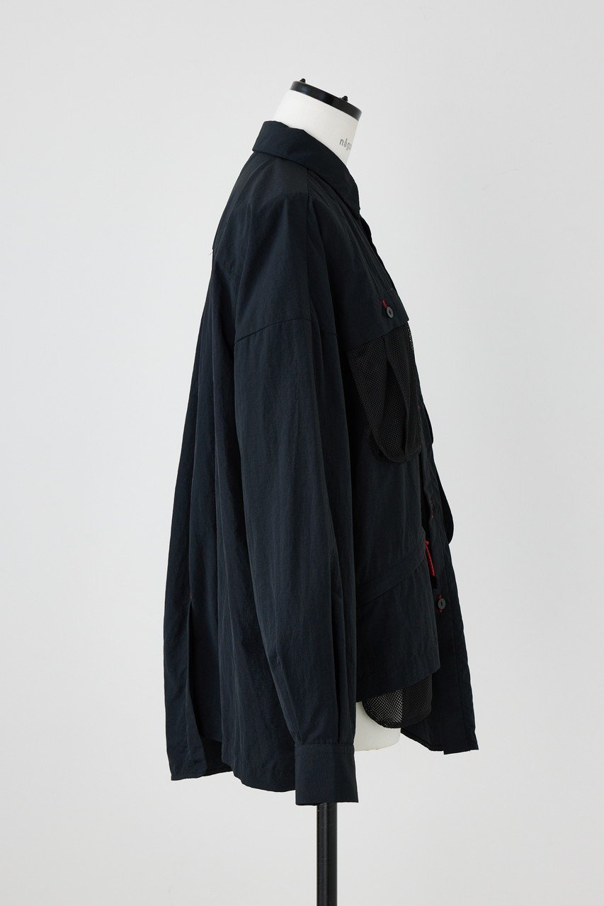 【ナゴンスタンス/nagonstans】のタスランウェザー Multi PKT SH/シャツ 人気、トレンドファッション・服の通販 founy(ファニー) 　ファッション　Fashion　レディースファッション　WOMEN　トップス・カットソー　Tops/Tshirt　シャツ/ブラウス　Shirts/Blouses　スリーブ　Sleeve　バランス　Balance　ポケット　Pocket　ロング　Long　other-4|ID: prp329100003862820 ipo3291000000031381003