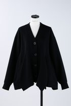 【ナゴンスタンス/nagonstans】のダンボール カーブ立体 C/D カーディガン Black|ID: prp329100003862825 ipo3291000000035672716