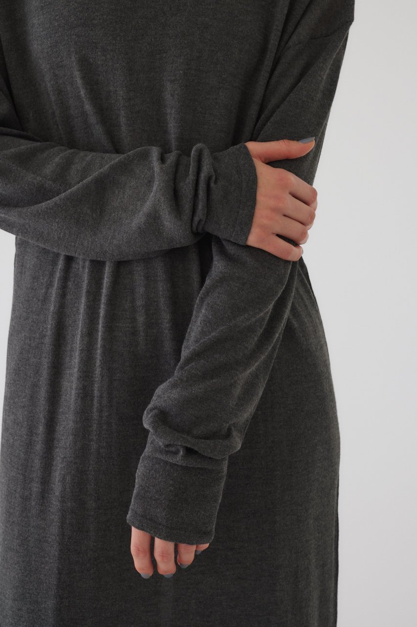 【リムアーク/RIM.ARK】のPrint knit OP/ワンピース 人気、トレンドファッション・服の通販 founy(ファニー) 　ファッション　Fashion　レディースファッション　Fashion for Women　ワンピース　Dresses　チュニック　Tunic Tops & Dresses　おすすめ　Recommended / Our Picks　インナー　Innerwear　シンプル　Simple, Minimal　ジャケット　Jacket, Outerwear　チュニック　Tunic, Long Top　プリント　Print, Printed Pattern　ロング　Long, Long-Length　other-7|ID: prp329100003862827 ipo3291000000034969446