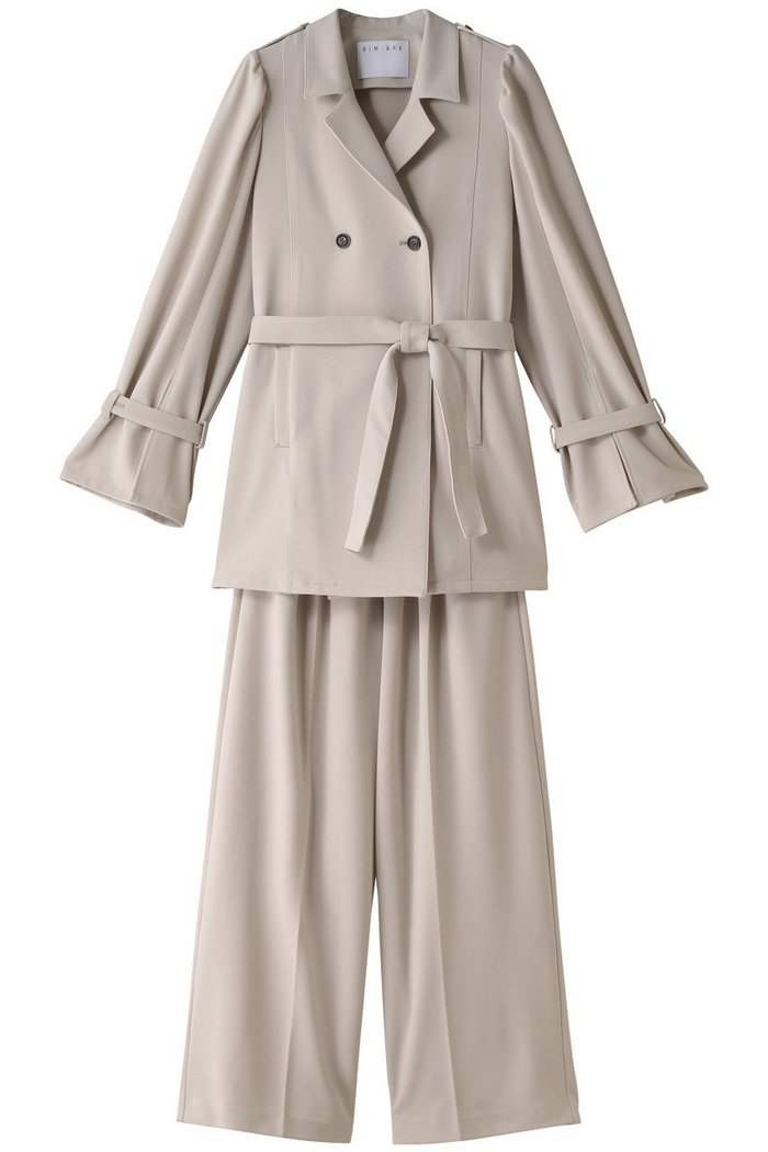 【リムアーク/RIM.ARK】のPuff sleeve JK and PT set/セットアップ インテリア・キッズ・メンズ・レディースファッション・服の通販 founy(ファニー) https://founy.com/ ファッション Fashion レディースファッション Fashion for Women アウター Coat / Outerwear Collection レディースジャケット・軽アウター Jackets おすすめ Recommended / Our Picks ジャケット Jacket, Outerwear スリーブ Sleeve, Long Sleeve / Short Sleeve セットアップ Set-Up, Coordinated Outfit ダブル Double, Double-Breasted フォーマル Formal, Dressy ワイド Wide, Wide Fit 旅行 Travel |ID: prp329100003862828 ipo3291000000036741771