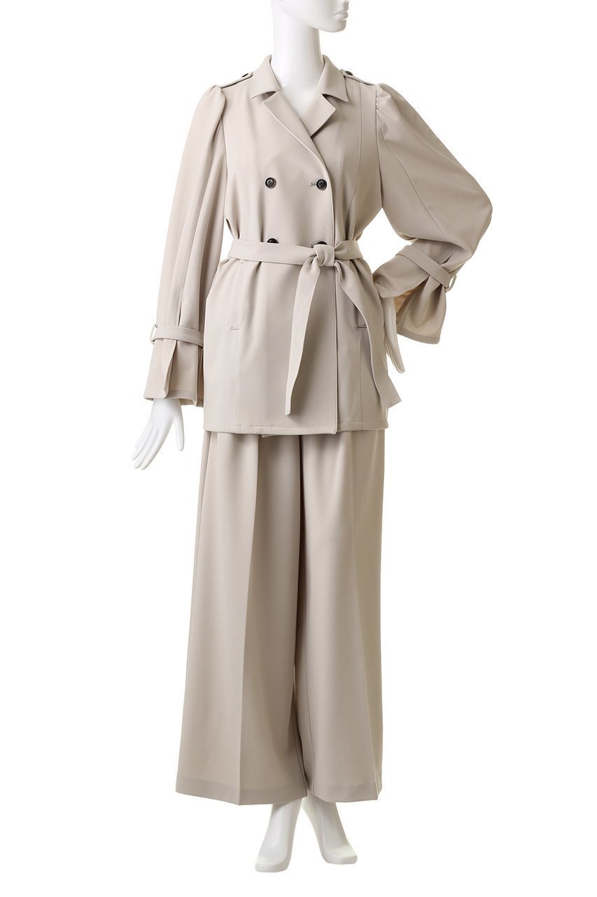 【リムアーク/RIM.ARK】のPuff sleeve JK and PT set/セットアップ 人気、トレンドファッション・服の通販 founy(ファニー) ファッション Fashion レディースファッション Fashion for Women アウター Coat / Outerwear Collection レディースジャケット・軽アウター Jackets おすすめ Recommended / Our Picks ジャケット Jacket, Outerwear スリーブ Sleeve, Long Sleeve / Short Sleeve セットアップ Set-Up, Coordinated Outfit ダブル Double, Double-Breasted フォーマル Formal, Dressy ワイド Wide, Wide Fit 旅行 Travel other-2|ID: prp329100003862828 ipo3291000000036741774