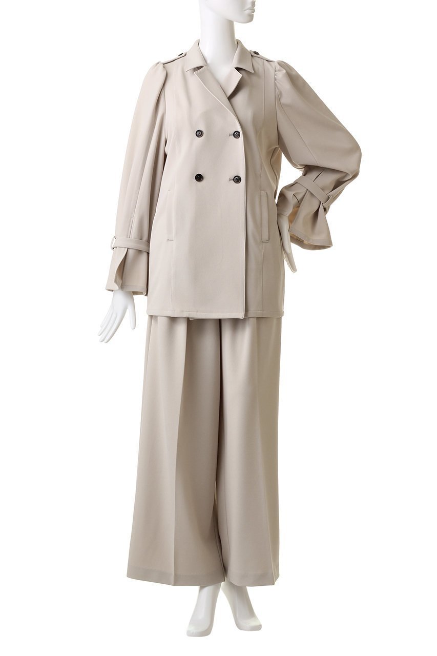 【リムアーク/RIM.ARK】のPuff sleeve JK and PT set/セットアップ 人気、トレンドファッション・服の通販 founy(ファニー) ファッション Fashion レディースファッション Fashion for Women アウター Coat / Outerwear Collection レディースジャケット・軽アウター Jackets おすすめ Recommended / Our Picks ジャケット Jacket, Outerwear スリーブ Sleeve, Long Sleeve / Short Sleeve セットアップ Set-Up, Coordinated Outfit ダブル Double, Double-Breasted フォーマル Formal, Dressy ワイド Wide, Wide Fit 旅行 Travel other-7|ID: prp329100003862828 ipo3291000000036741779