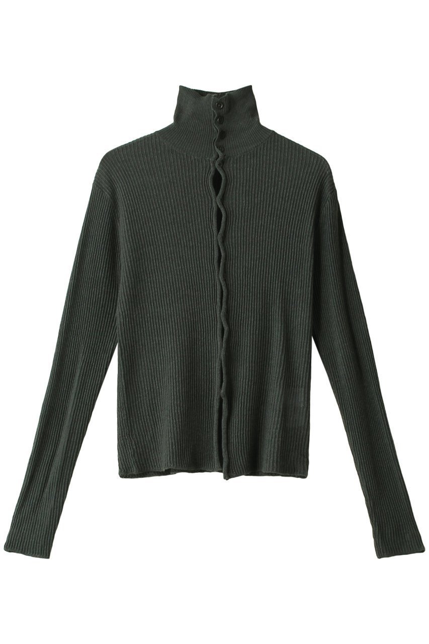 【リムアーク/RIM.ARK】のSheer rib knit tops/トップス インテリア・キッズ・メンズ・レディースファッション・服の通販 founy(ファニー) 　ファッション　Fashion　レディースファッション　Fashion for Women　トップス・カットソー　Cut & Sew Tops　ニット　Knit Tops & Sweaters　カジュアルプルオーバー・ニットトップス　Pullovers & Knit Tops / Casual Pullovers　おすすめ　Recommended / Our Picks　インナー　Innerwear　ハイネック　High Neck, Mock Neck　人気　Popular, Best Seller　グリーン|ID: prp329100003862829 ipo3291000000032959436